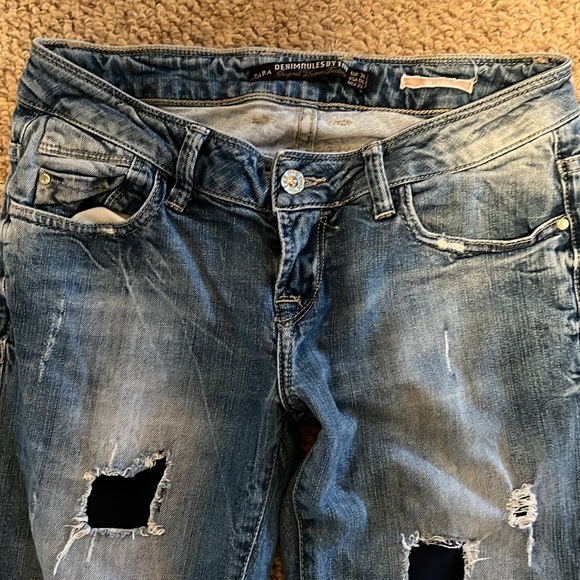 Women’s Zara denim jeans size 6 - Picture 2 of 3